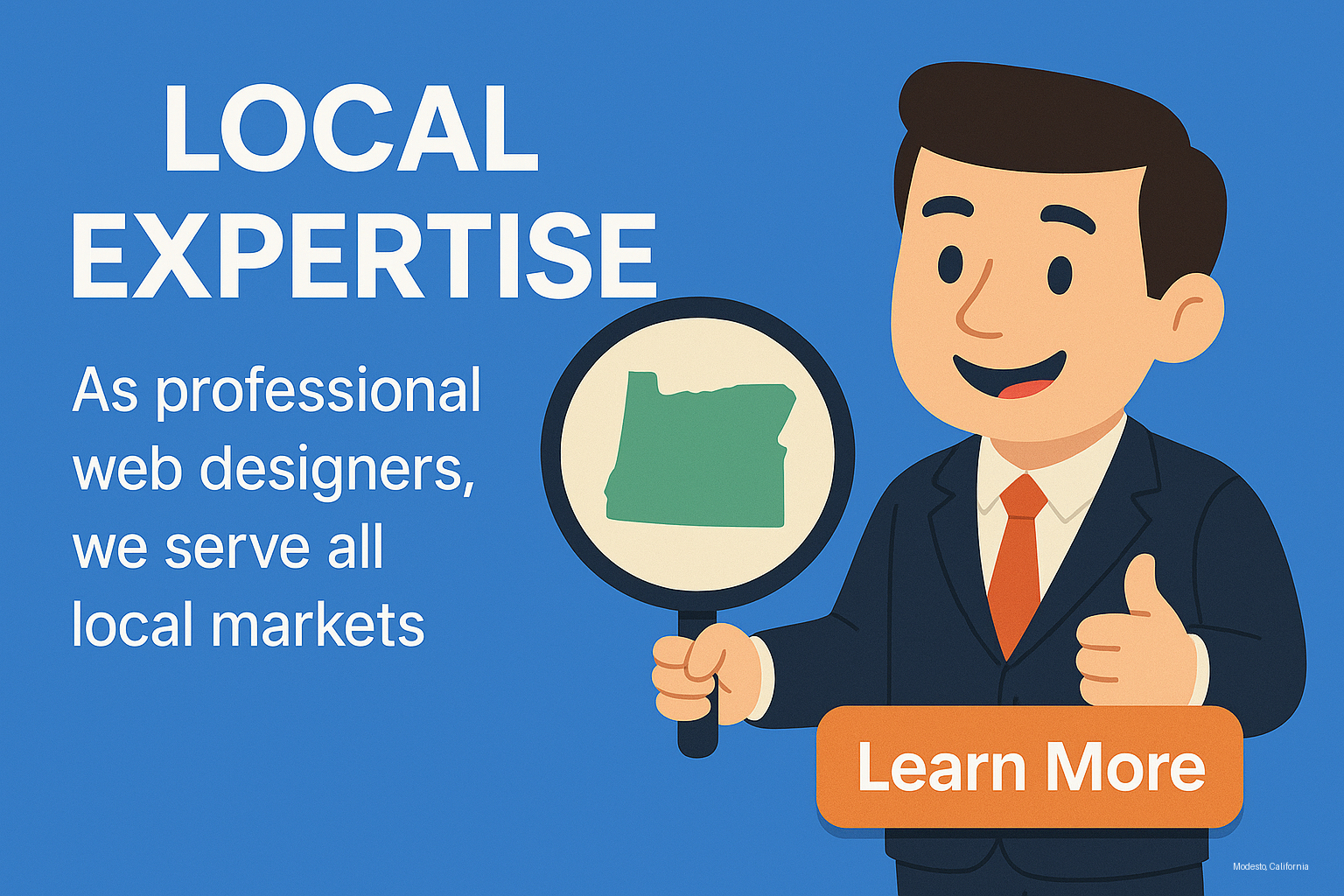 Local Modesto, California Web Design